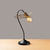 Opviq Stona lampa E27 Max 40W, Crno-Zlatna