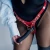 strap-on-me Leatherette Harness Fabulous One Size Red Glossy