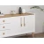 Hanah Home Konzola Mitra, 180x80x45 cm, Bela
