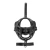 Ouch! Muzzle with Removable Ball Gag Black