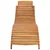 Vrtna ležaljka za sunčanje s jastukom masivno bagremovo drvo