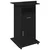 Podij s ladicama Crni hrast 55 x 55 x 107 cm Konstruirano drvo