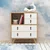 Hanah Home Komoda Fallow 70x88,6x40cm Hrast-Bela