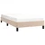 shumee vidaXL Posteljni okvir Cappuccino 90x200 cm umetno usnje