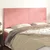 Vidaxl Vzglavje postelje roza 180x5x118/128 cm žamet