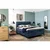 Esposa BOXSPRING POSTELJA 160 cm  x 200 cm , tekstil temno modra