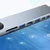 Hub postaja Techsuit NetBridge 8v1 (H2) USB-C - 2x USB-C, 2x USB-A, HDMI, RJ45, TF/SD, 4K pri 30Hz, PD87W - gray