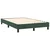Vidaxl Box spring postelja z vzmetnico temno zelena 120x200 cm žamet