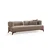 Atelier del Sofa Trosed Hera, 220x100x75cm, Krem-braon
