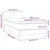 Vidaxl Box spring postelja z vzmetnico temno rjava 80x200 cm blago