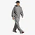 Mikina adidas Ess Loose Hd Grey Four Mel L