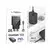 COMICELL Kućni punjač Superior CO-DC24 Fast PD 25W 3A Type C na Type C crni