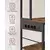 Songmics Kuhinjska polica 40x100x180.4 cm rjava