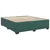Vidaxl Box spring postelja z vzmetnico temno zelena 200x200 cm žamet
