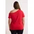 Trendyol Curve Ženska bluza Tbbss22Af0052, Crvena