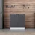 Hanah Home kuhinjski element Minar 4128, 80 cm, beli / antracit