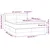 Vidaxl Box spring postelja z vzmetnico temno zelena 140x200 cm žamet