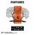 Sogno Forestale -4 RedBlack Decorative Wooden Wall Accessory