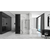 REA Tuš kabina Molier Chrom 100x90