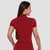 GymBeam Women‘s Ignite Cropped T-shirt Dark Red