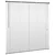 Venecijanska roleta Srebrno Siva 150 x 130 cm 25 mm PVC