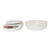 Verkgroup PVC LCD kuhinjska tehtnica s posodo 1g do 5kg bela