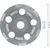 Lončasti brus PRO Abrasive, 50 x 125 mm, 22,23 mm