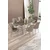 Lena - Anthracite, Chrome, Cappuccino AnthraciteChromeCappuccino Dining Table & Chairs Set (7 Pieces)