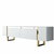 HANAH HOME TV polica Yildiz White Gold