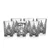 Kozarci v kompletu 6 ks 250 ml Melodia – Lyngby Glas