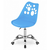 ModernHome Stolica PRINT, Plava
