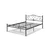 Woody Fashion Double Bedstead K50 - White (150 x 200)