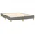 Vidaxl Box spring posteljni z vzmetnico temno siv 140x190 cm blago
