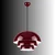 Opviq luster Layer-20304-D, 1 × E27, bordo