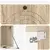 TV ormar za zid Hrast sonoma 98 x 41 x 30 cm Konstruirano drvo