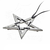 Obesek z Ogrlico ALCHEMY GOTHIC - Tethered Hex - P831