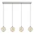 Globo 16047-4HC - LED luster na sajli VIRINA LED/32W/230V