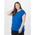 Urban Classics Curvy Majica, modra