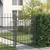 Vidaxl Vrata ograje s bodicami EMMEN 170 x 100 cm