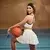 GymBeam Varsity Sports Bra White