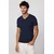 TUDORS Muška majica, Slim Fit, Teget