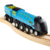 Bigjigs Rail Lesena replika lokomotive Mallard + 3 tiri