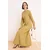 Trendyol Modest Ženska haljina Tctss26Eb00109, Žuta