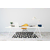 Decormat Podloga za stol White feathers 140x100 cm 2 cm