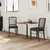 vidaXL Jedilni stoli 2 pcs Svetlo rjava 50 x 52,5 x 91 cm