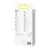 BASEUS USB kabel 3v1 Baseus StarSpeed, USB-C + micro USB + Lightning, 3,5 A, 1,2 m (vijoličen)