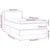 Vidaxl Box spring postelja z vzmetnico LED svetlo siva 90x190 cm blago