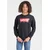 LEVIS Majica Batwing Crewneck, črna