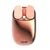 Lofree Bežični miš, 2.4GHz, Bluetooth, Roze