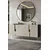 Hanah Home komoda Evva 150, 125 cm, antracit / travertin / zlatna